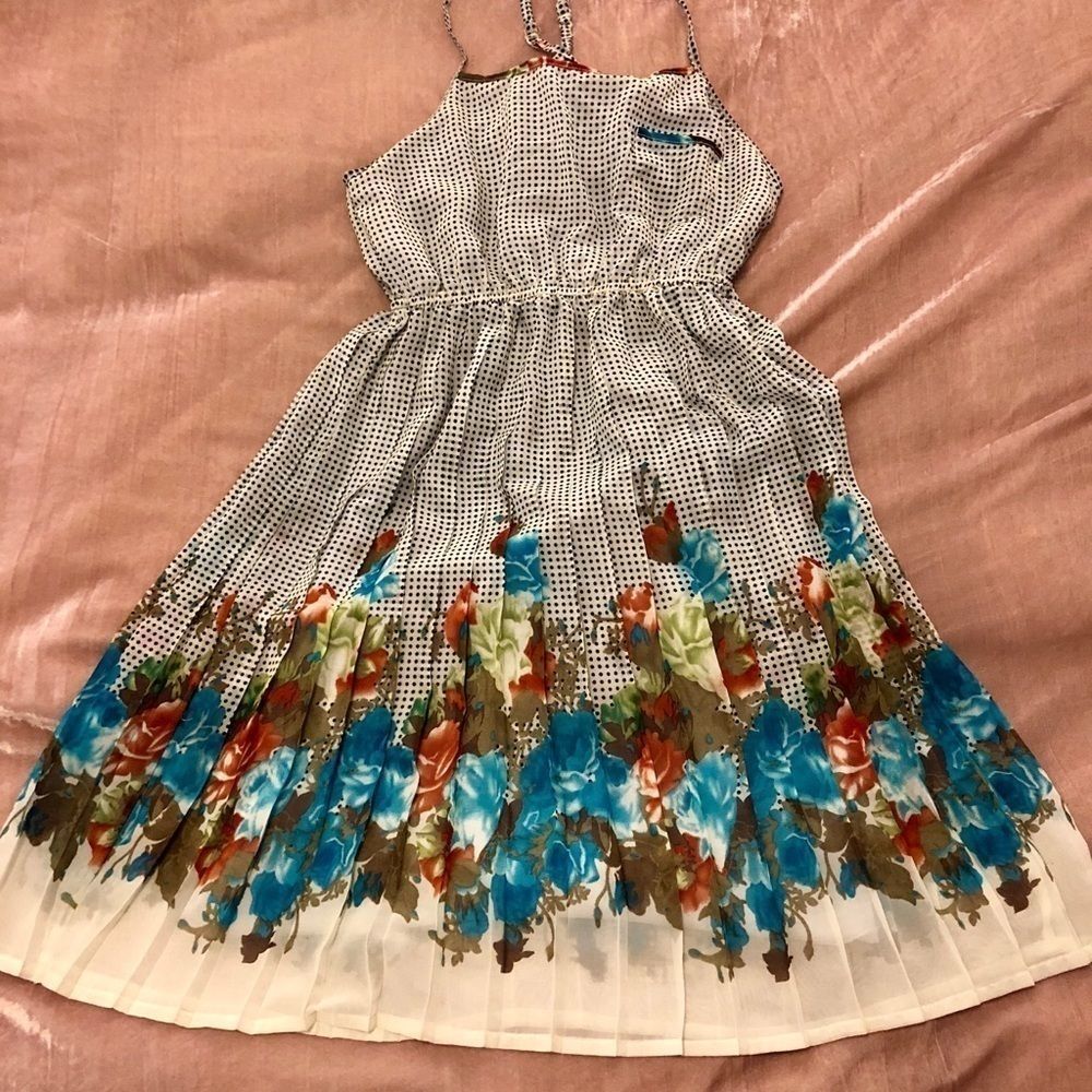 Floral mini dress